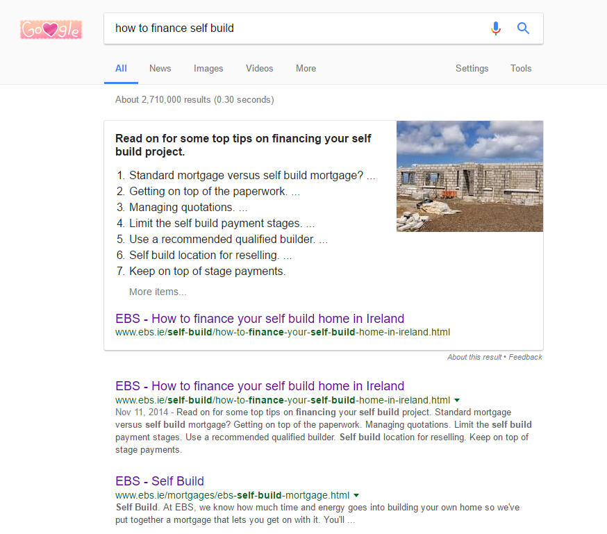 featured snippets