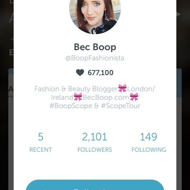 Analytics Reports Periscope Video App