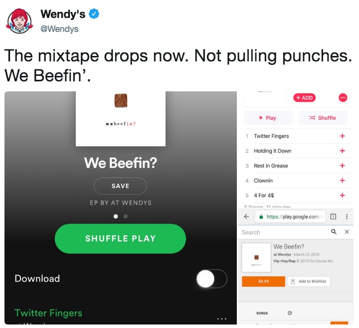 Wendys_Mixtape