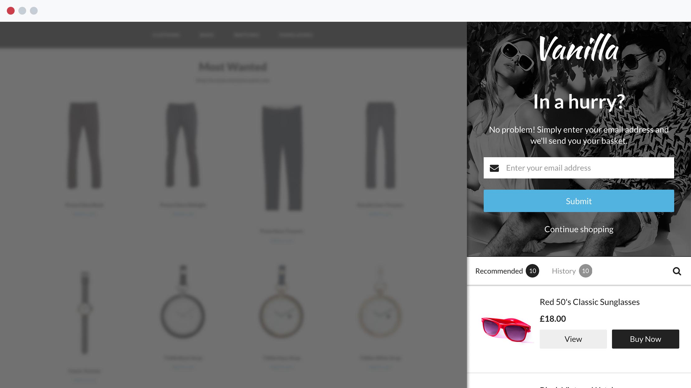 Website personalisation techniques