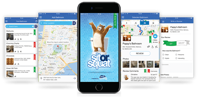 Charmin's Sit or Squat app is a great idea of how a brand can branch out in its content creation without leaving its territory.
