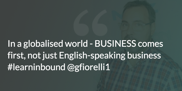 Gianluca Talks about Globalisation Takeaways from Learn Inbound