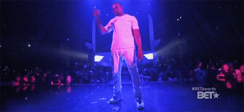Kanye West Concert GIF