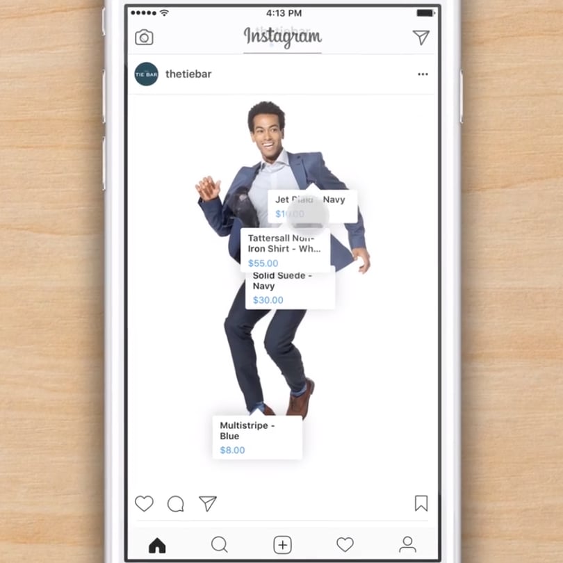 instagram in-stream shopping, social media marketing, increase revenue directly from social