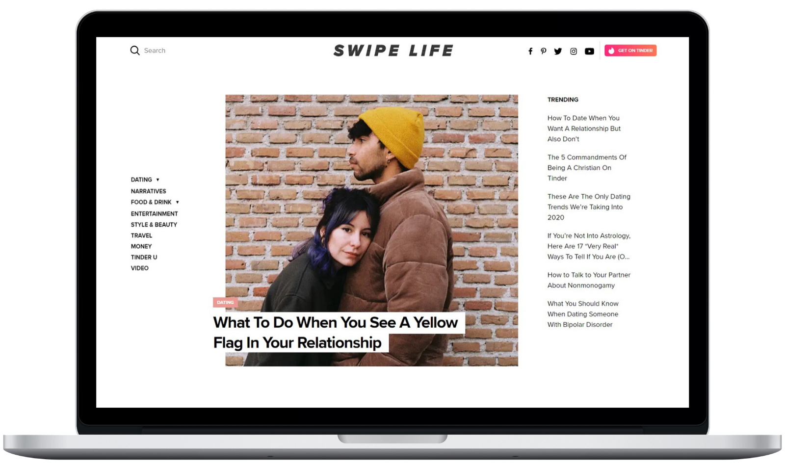 Why do we swipe on tinder but not message