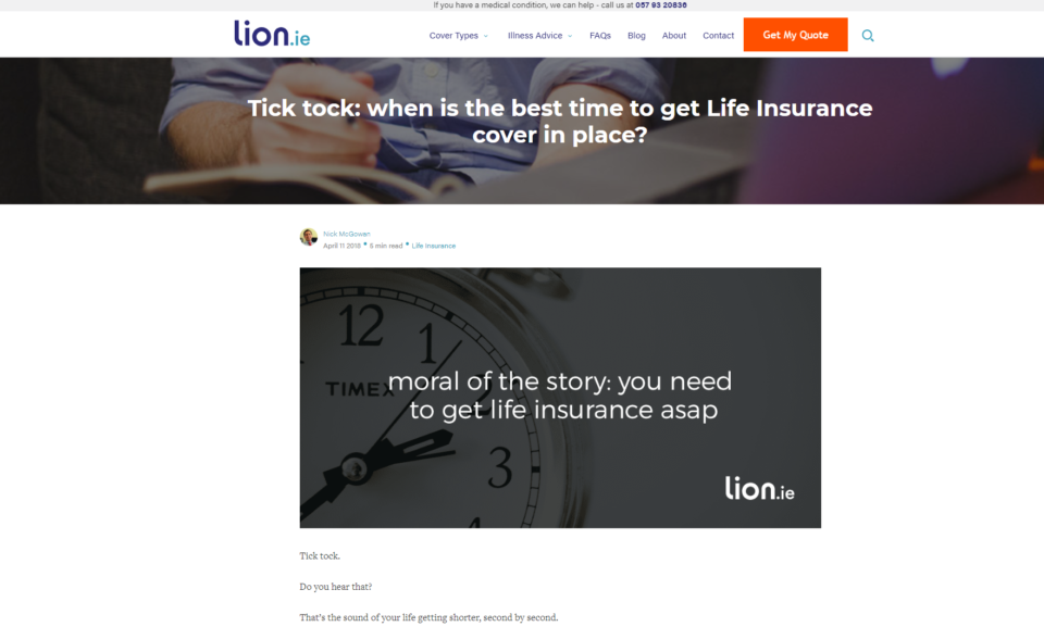 lion.ie sinks its teeth into inbound marketing