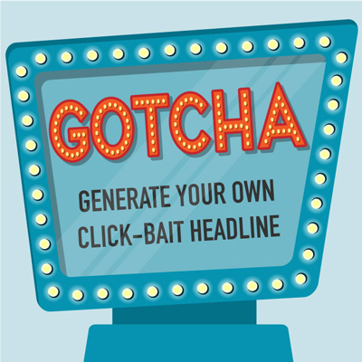 Click-bait Headline Generator