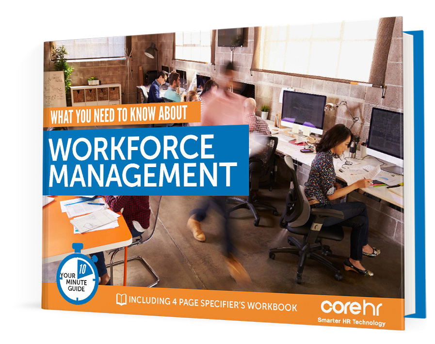 CoreHR eBook: Workforce Management Workbook